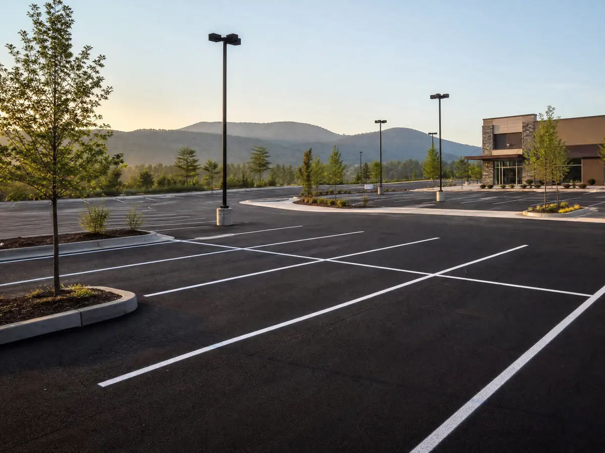 Line Striping in western North Carolina